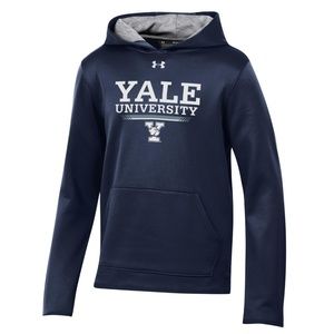 Yale University Boys Athletic Pullover Hoodie